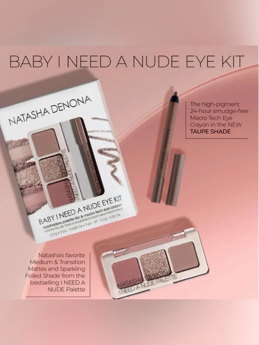 Natasha Denona, Limited Edition “Baby I need A Nude Kit”